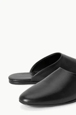 STAUD ABBY SLIPPER   BLACK Clearance