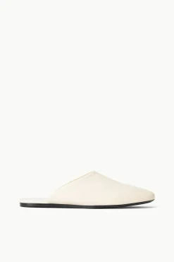 STAUD ABBY SLIPPER   CREAM Hot