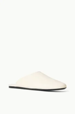 STAUD ABBY SLIPPER   CREAM Hot