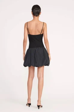 STAUD ABLEE DRESS   BLACK Sale