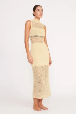 STAUD ADAIR DRESS   NATURAL New