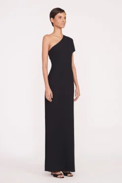 STAUD ADALYNN DRESS   BLACK Sale