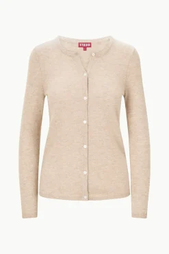 STAUD ADAN CARDIGAN   BEIGE Hot
