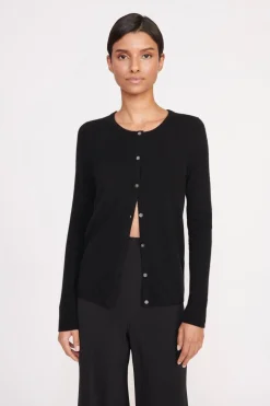 STAUD ADAN CARDIGAN   BLACK Outlet