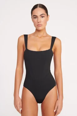 STAUD ADELAIDE ONE PIECE   BLACK Best