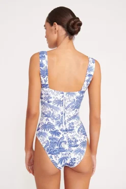 STAUD ADELAIDE ONE PIECE  BLUE TOILE BLUETOILE New