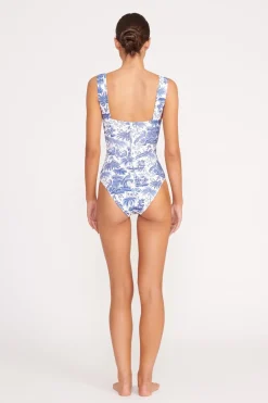 STAUD ADELAIDE ONE PIECE  BLUE TOILE BLUETOILE New