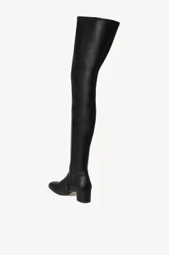 STAUD AIMEE BOOT   VEGAN LEATHER BLACK New