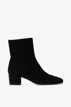 STAUD AIMEE SHORT BOOT  BLACK SUEDE BLACKSUEDE Hot