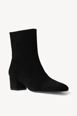 STAUD AIMEE SHORT BOOT  BLACK SUEDE BLACKSUEDE Hot