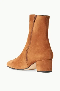 STAUD AIMEE SHORT BOOT  TAN SUEDE TANSUEDE