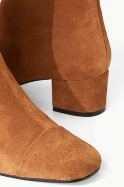 STAUD AIMEE SHORT BOOT  TAN SUEDE TANSUEDE
