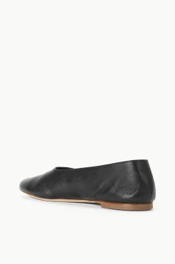 STAUD ALBA BALLET FLAT   BLACK