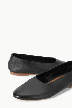 STAUD ALBA BALLET FLAT   BLACK