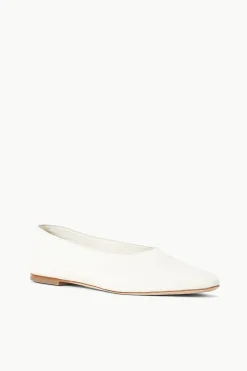 STAUD ALBA BALLET FLAT   PAPER