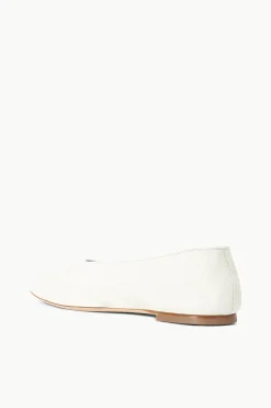 STAUD ALBA BALLET FLAT   PAPER