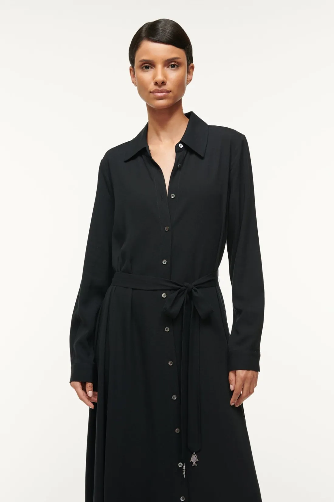 STAUD ALESSIO DRESS BLACK Sale