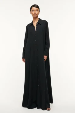 STAUD ALESSIO DRESS BLACK Sale