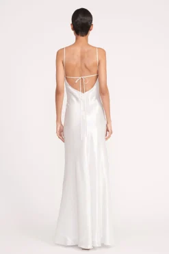 STAUD ALEXA DRESS   SILVER Online