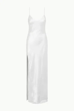 STAUD ALEXA DRESS SILVER Online
