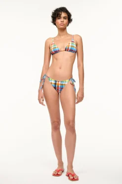 STAUD ALEXIS TRIANGLE TOP MADRAS PLAID MADRASPLAID Sale