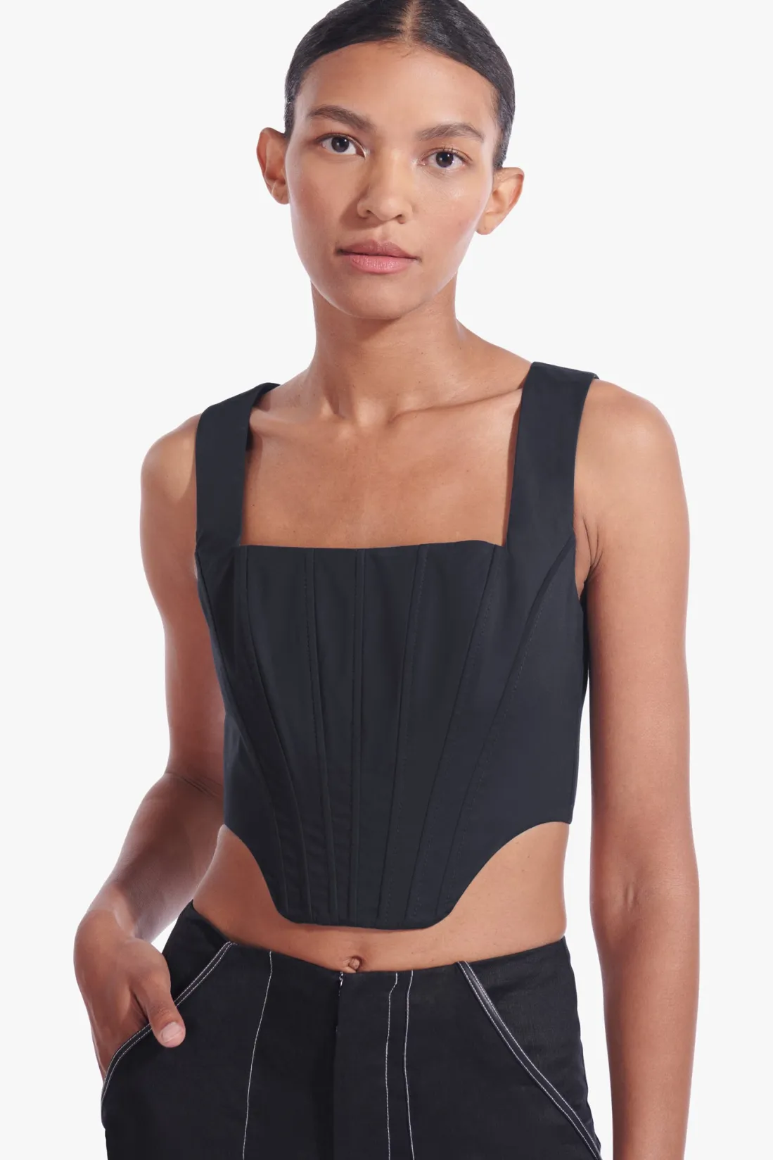 STAUD ALICE TOP BLACK Online