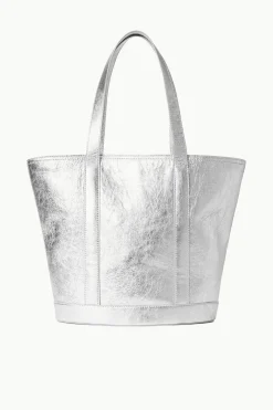 STAUD ALLORA TOTE   SILVER Best