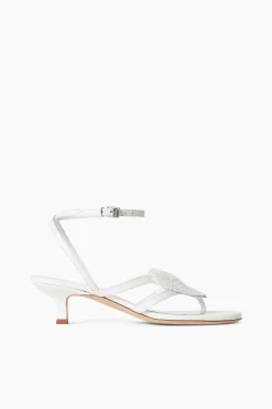 STAUD AMOUR KITTEN HEEL   PAPER
