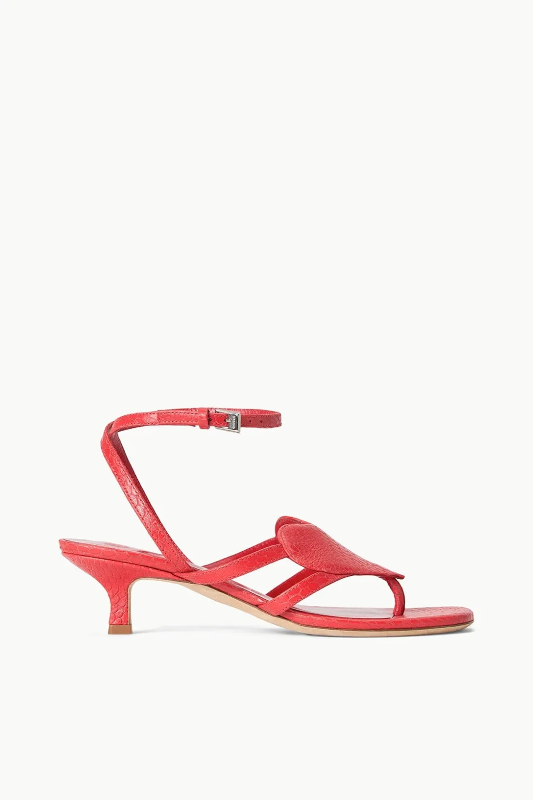STAUD AMOUR KITTEN HEEL RED ROSE REDROSE Online