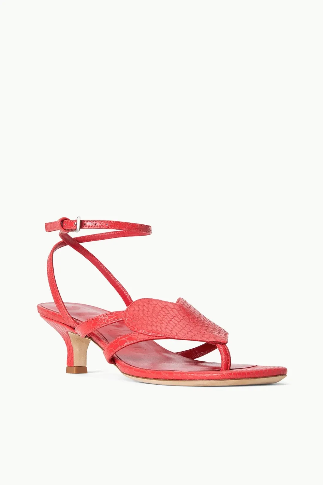 STAUD AMOUR KITTEN HEEL RED ROSE REDROSE Online