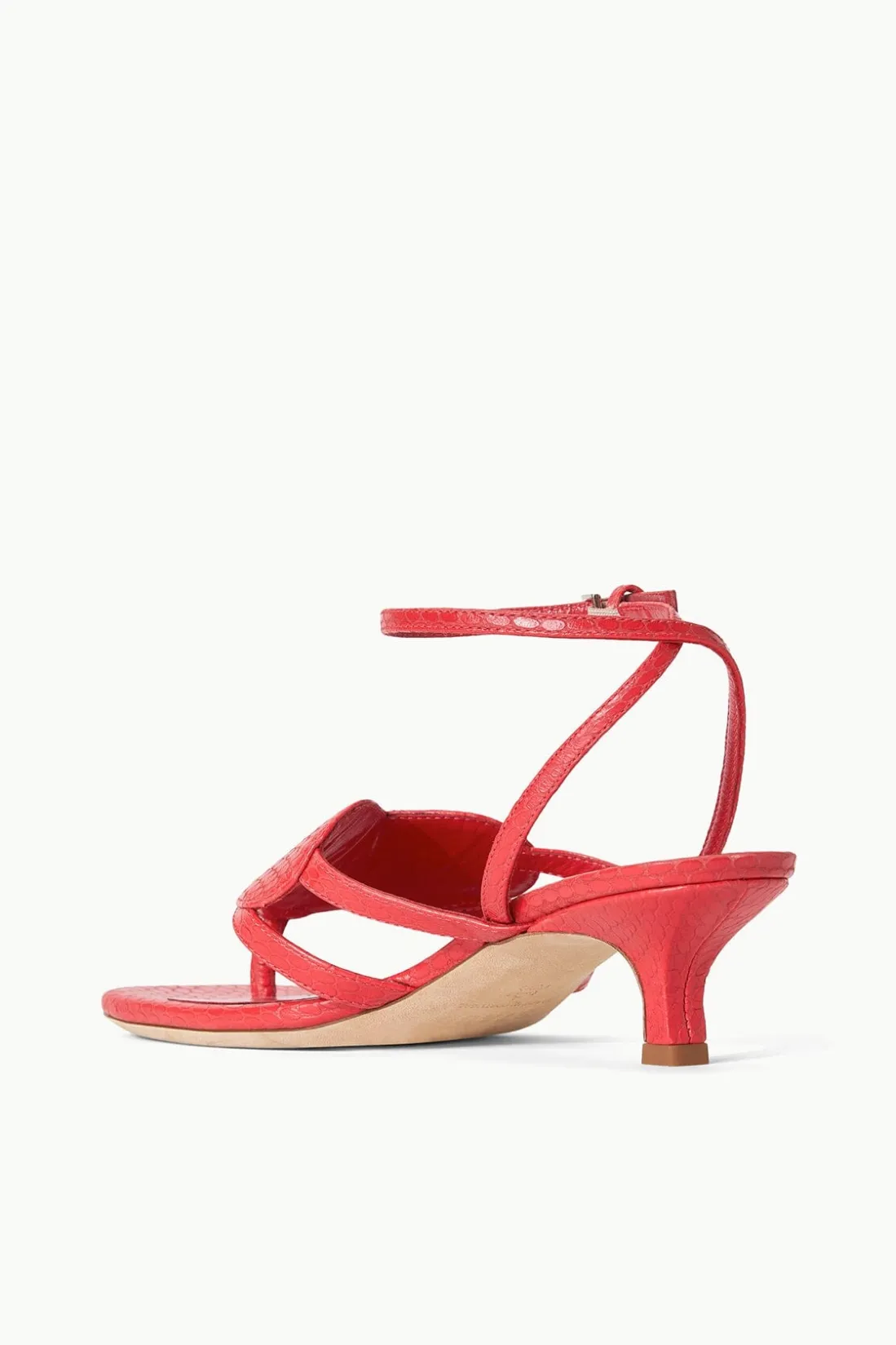 STAUD AMOUR KITTEN HEEL RED ROSE REDROSE Online