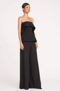 STAUD ANASTASIA TOP   BLACK Outlet