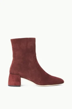 STAUD ANDY ANKLE BOOT MAHOGANY Clearance