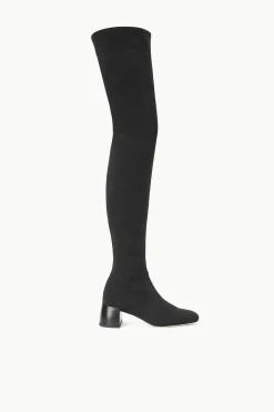STAUD ANDY OVER THE KNEE BOOT BLACK