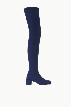 STAUD ANDY OVER THE KNEE BOOT NAVY