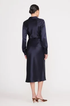 STAUD ANGELA SKIRT   NAVY New