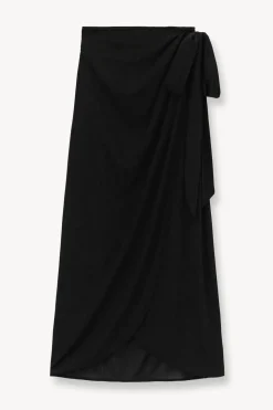 STAUD ANGELICA COVERUP SKIRT   BLACK New