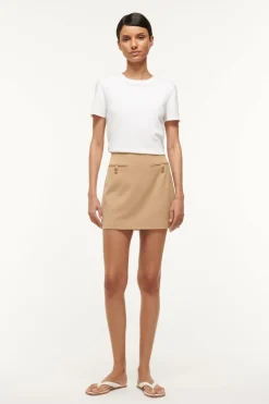 STAUD ANNETTE SKIRT   CAMEL Outlet