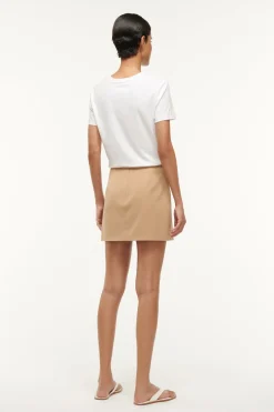 STAUD ANNETTE SKIRT   CAMEL Outlet