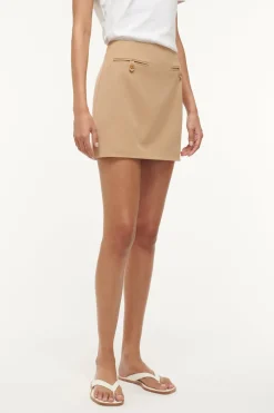 STAUD ANNETTE SKIRT   CAMEL Outlet