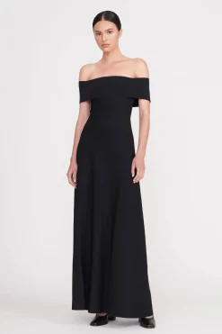 STAUD ARTISTRY DRESS   BLACK New