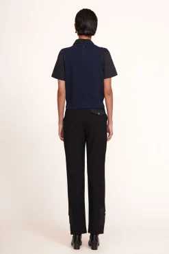 STAUD ARYA TOP  NAVY BLACK NAVYBLACK Clearance