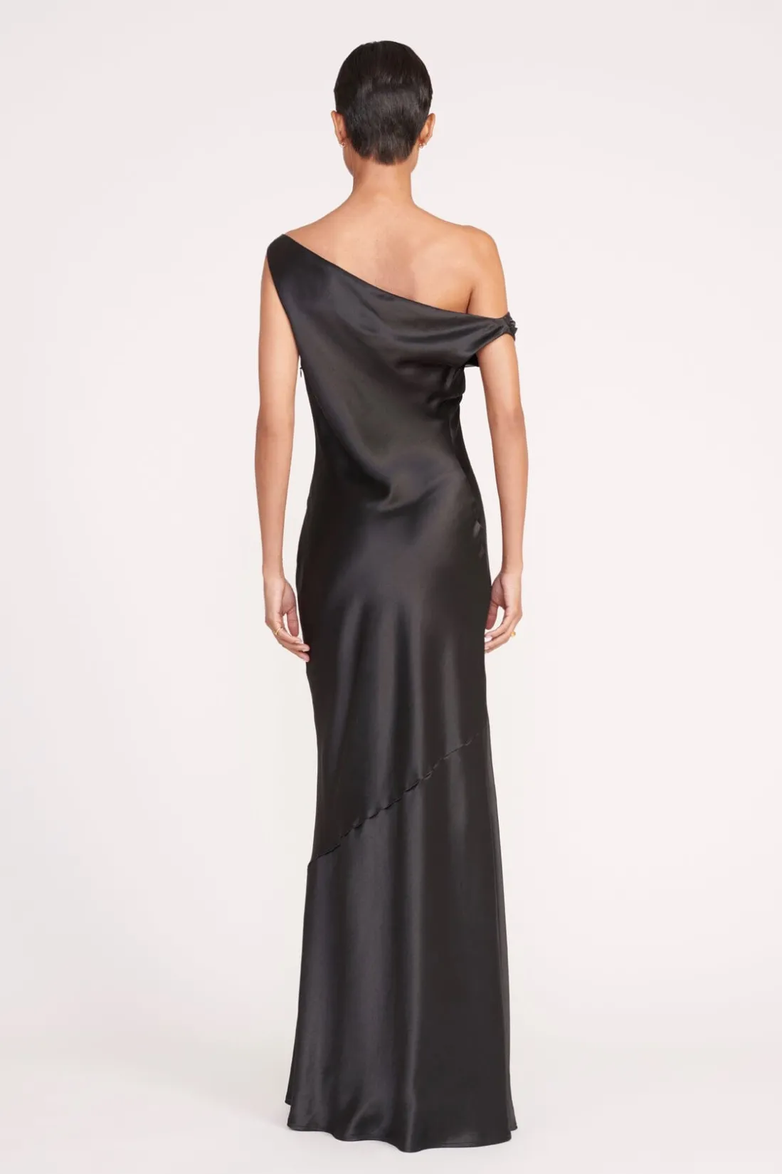 STAUD ASHANTI DRESS BLACK Clearance