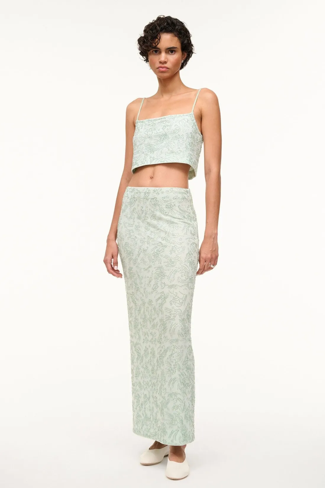 STAUD BARLETTA SKIRT CARIBBEAN Outlet