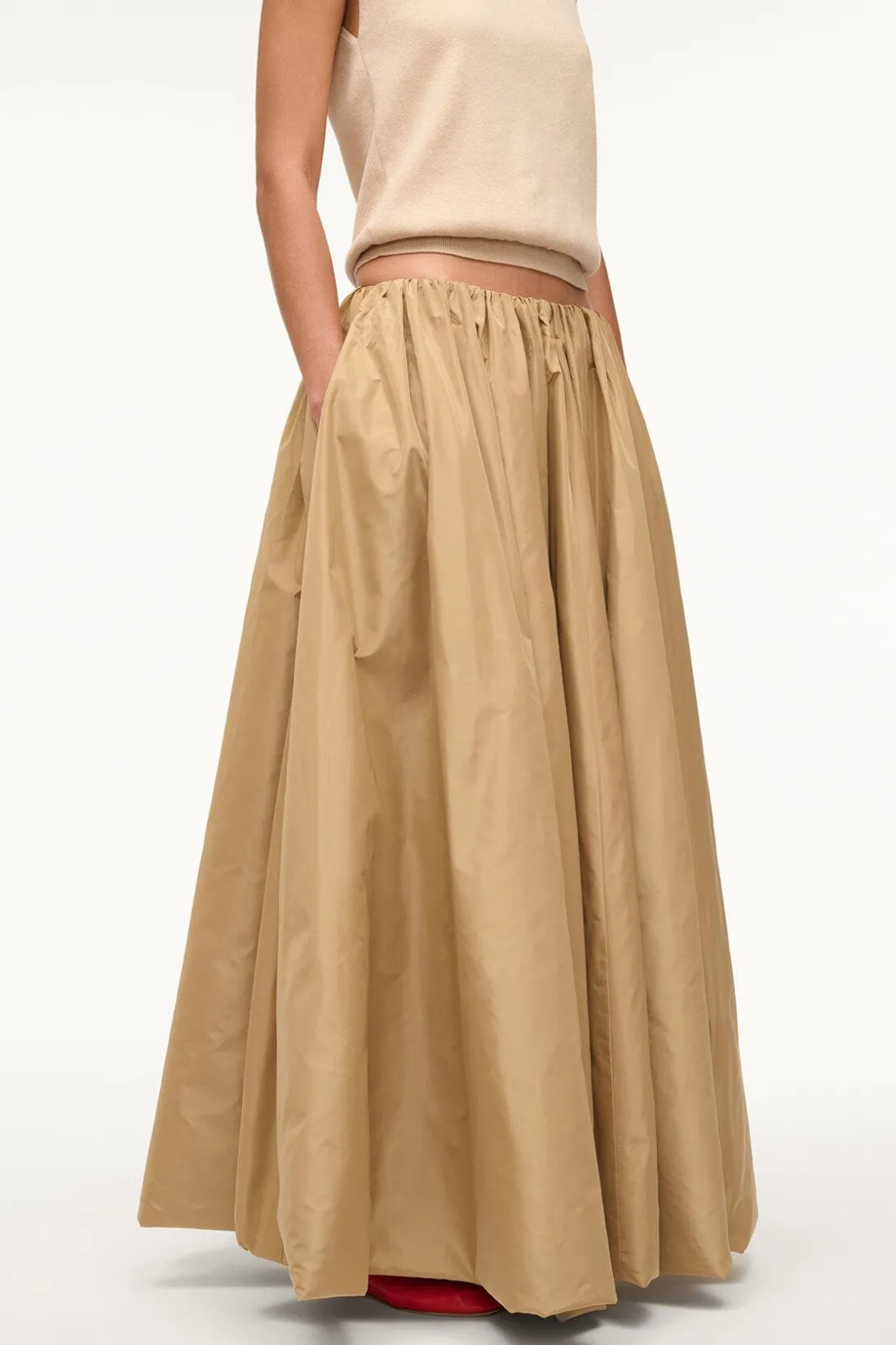 STAUD BELLAGIO SKIRT FAWN Hot
