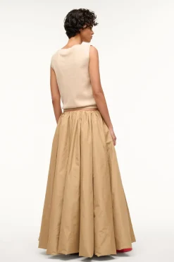 STAUD BELLAGIO SKIRT FAWN Hot