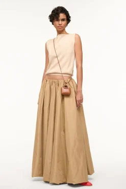 STAUD BELLAGIO SKIRT FAWN Hot