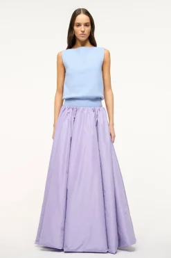 STAUD BELLAGIO SKIRT   LILAC Clearance