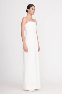 STAUD BENJAMIN JUMPSUIT ECRU