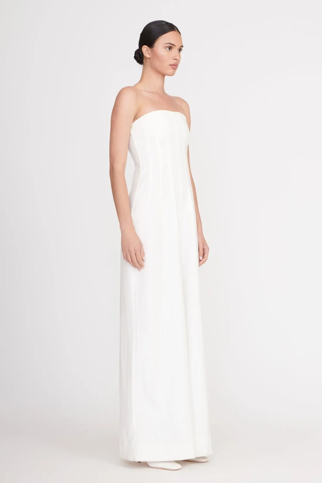 STAUD BENJAMIN JUMPSUIT ECRU